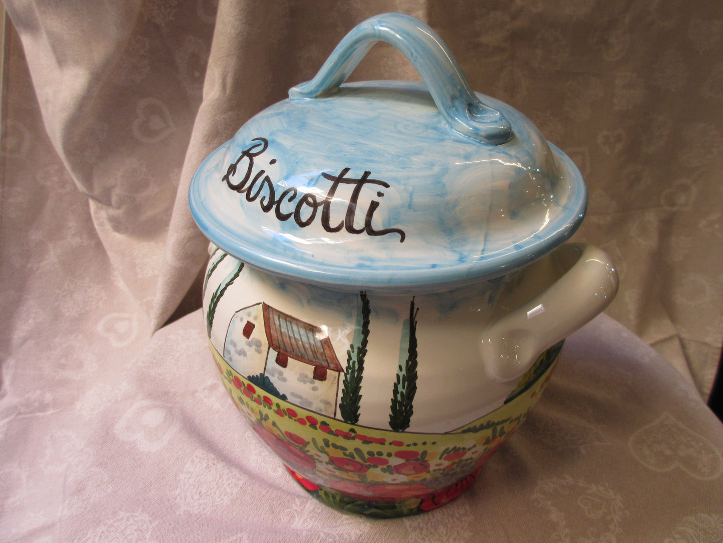 barattolo per biscotti in ceramica per cucina