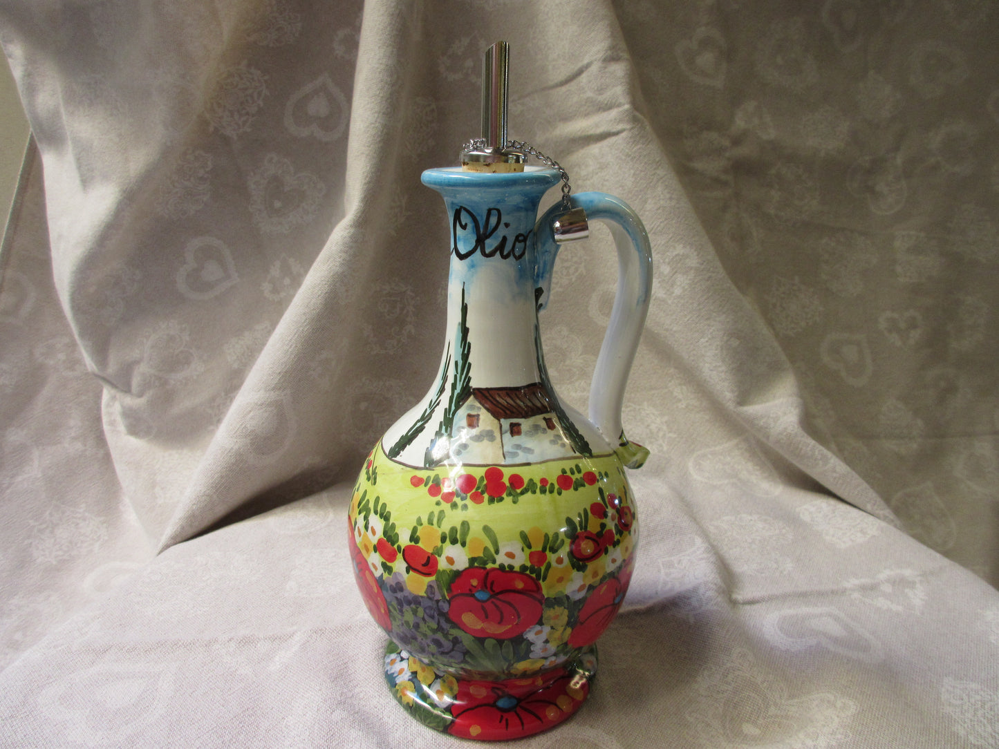 distributore di olio in ceramica