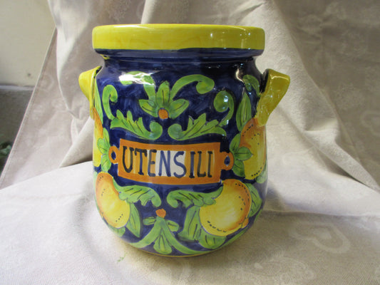 Portautensili in ceramica