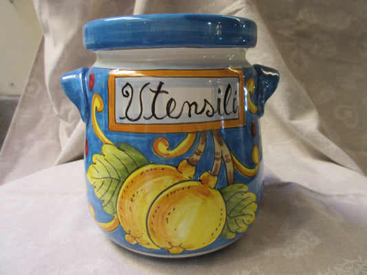 portautensili in ceramica