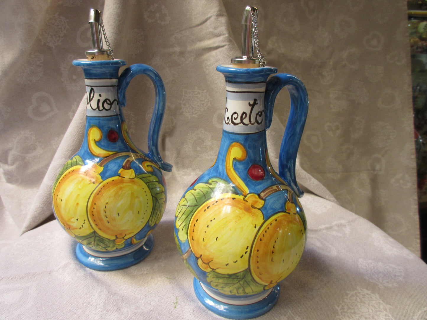 ceramic oil and vinegar for kitchen