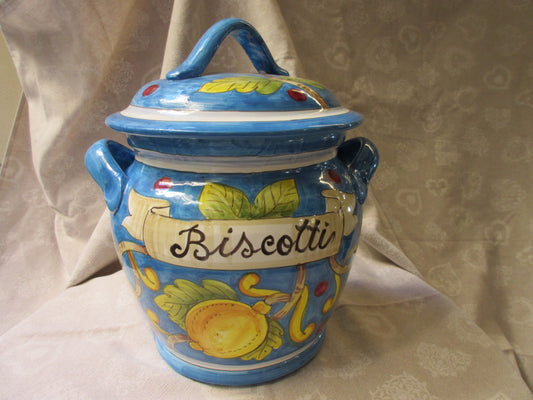 Barattolo per biscotti in ceramica