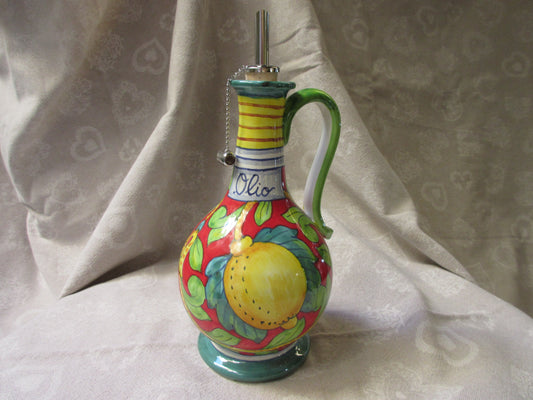 Ceramic oil dispenser