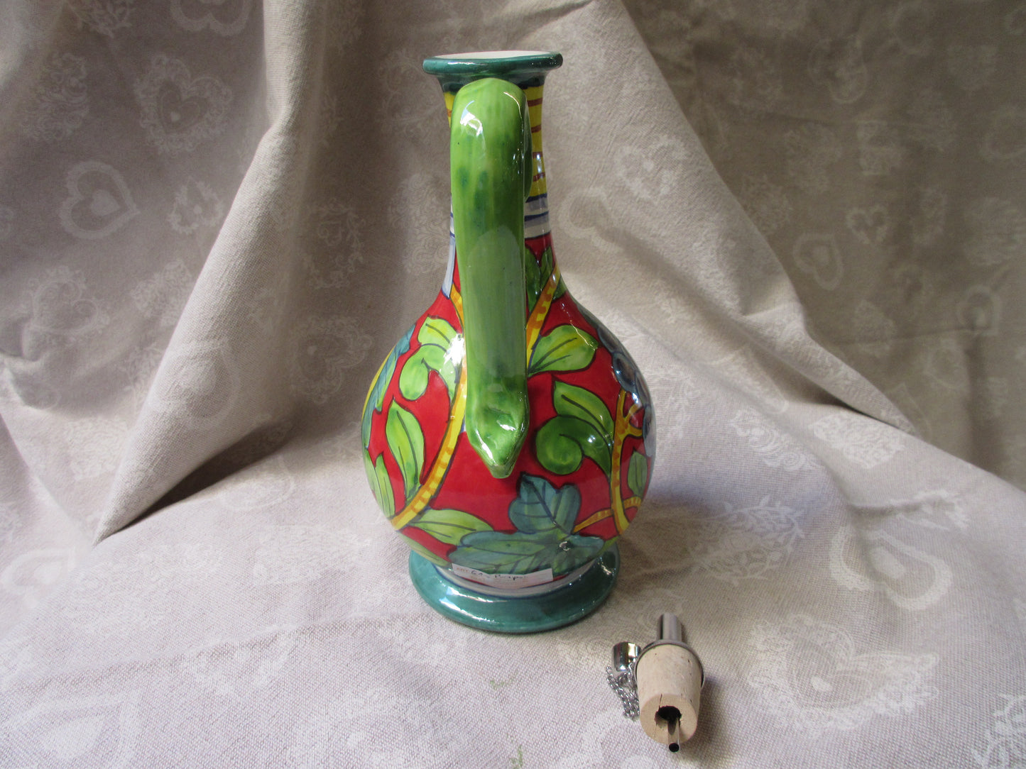 Ceramic oil dispenser