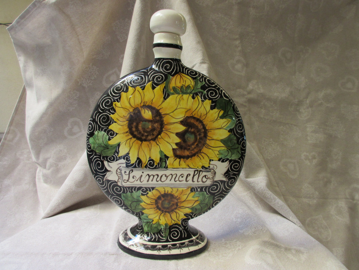 bottiglia in ceramica per limoncello