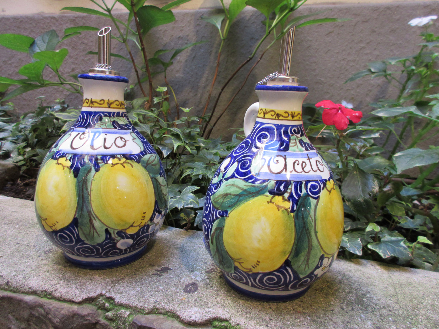 ceramic oil and vinegar set