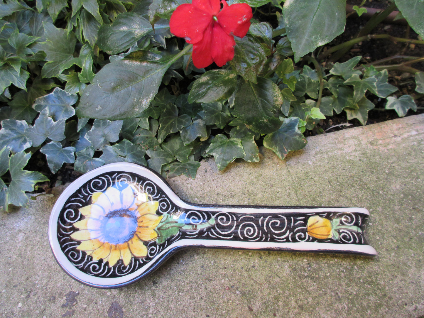 ceramic spoon rest