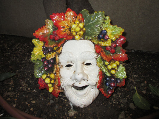 maschera di ceramica