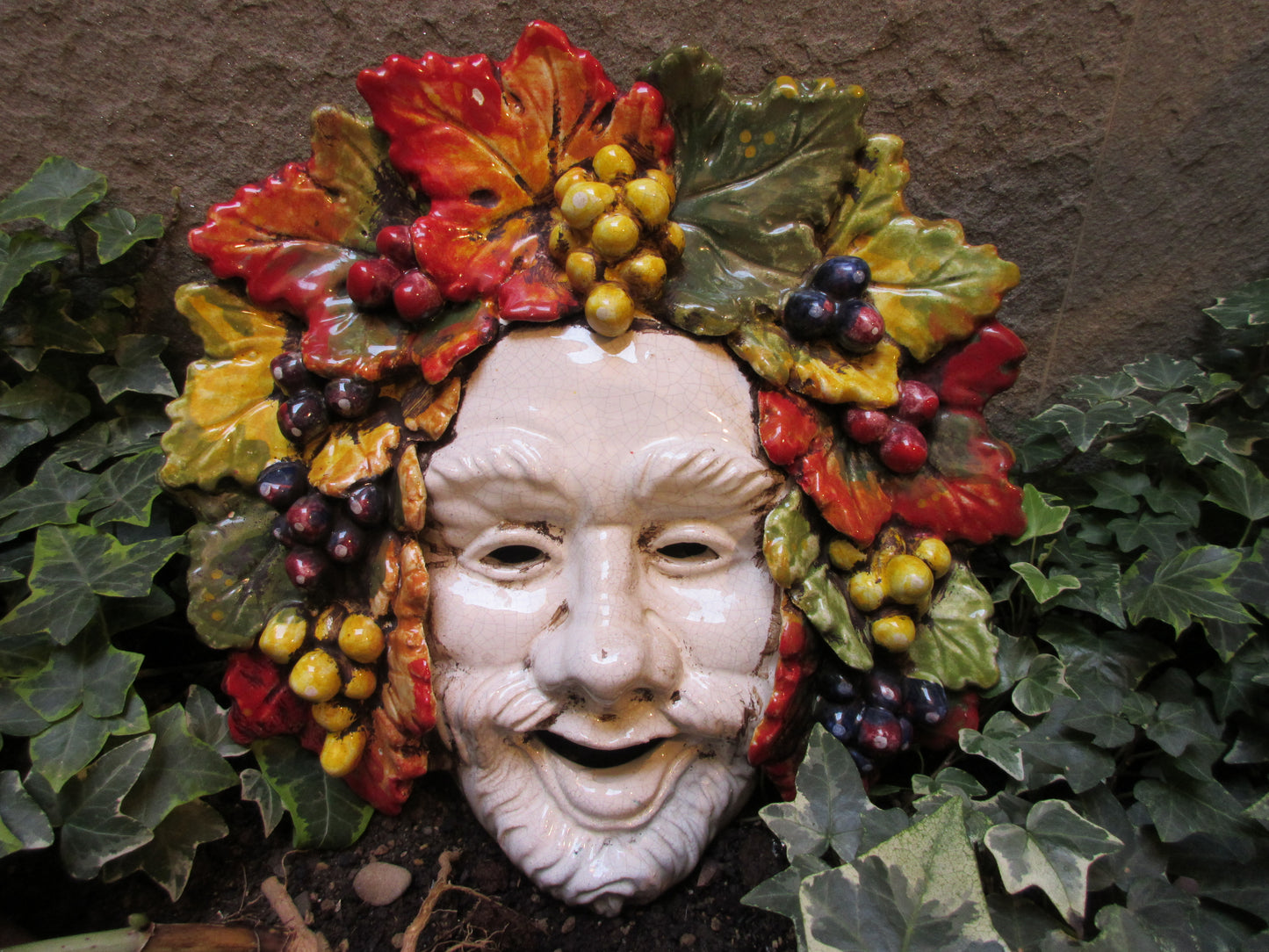 maschera di ceramica
