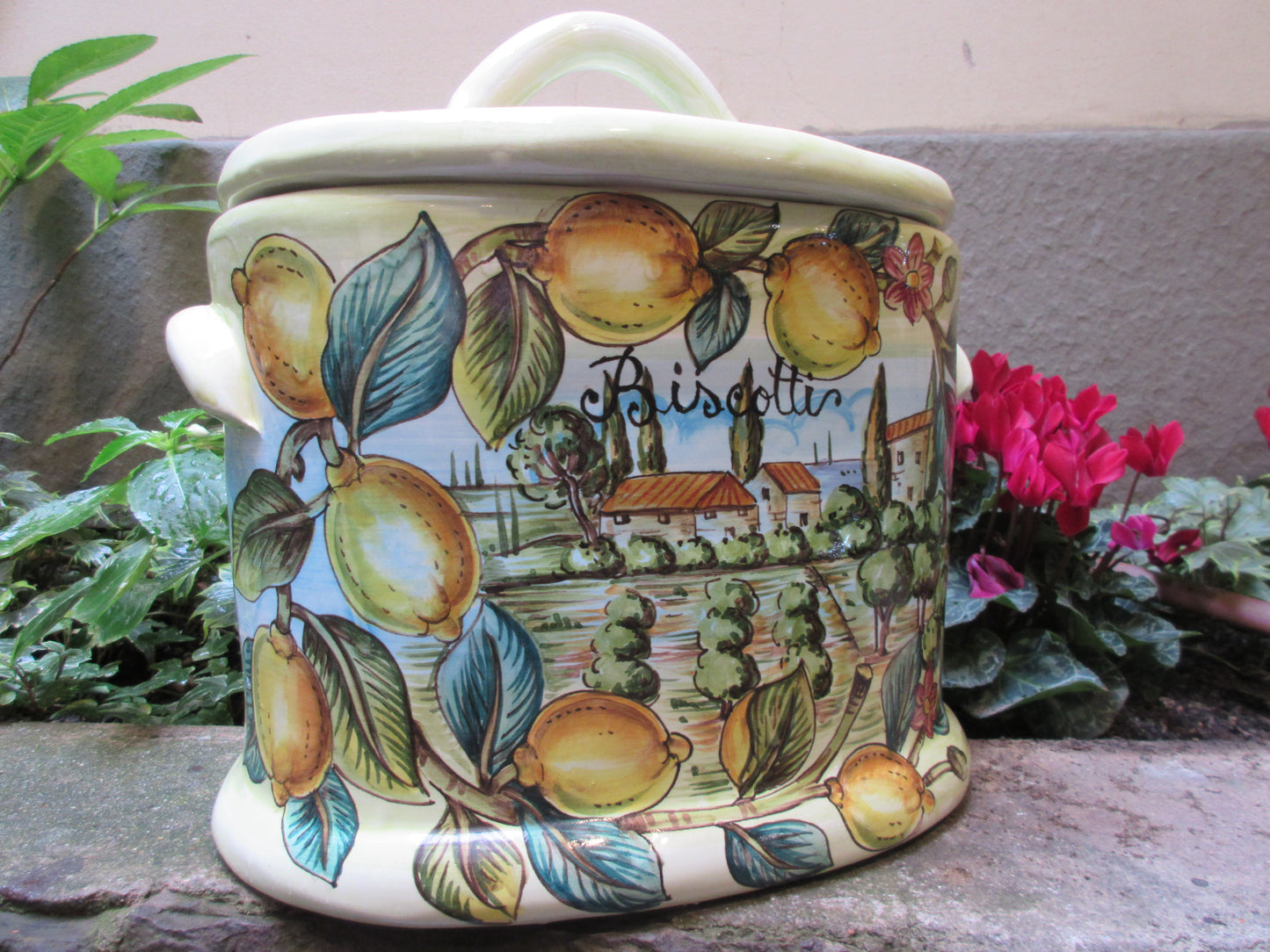 barattolo per biscotti in ceramica per cucina