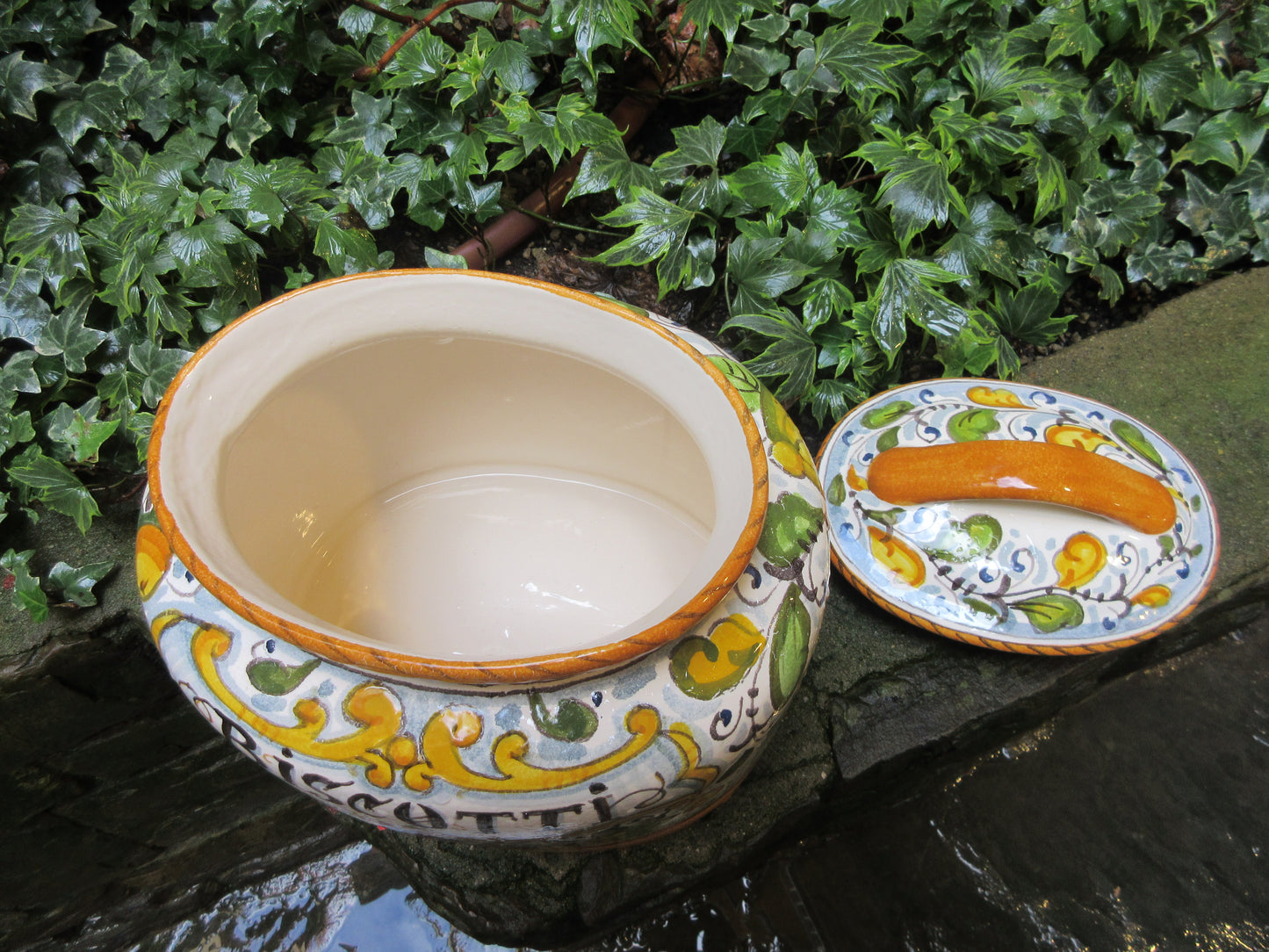 Barattolo per biscotti in ceramica