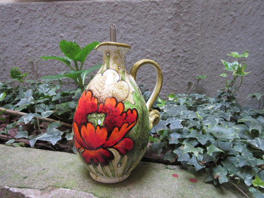 Ceramic oil dispenser