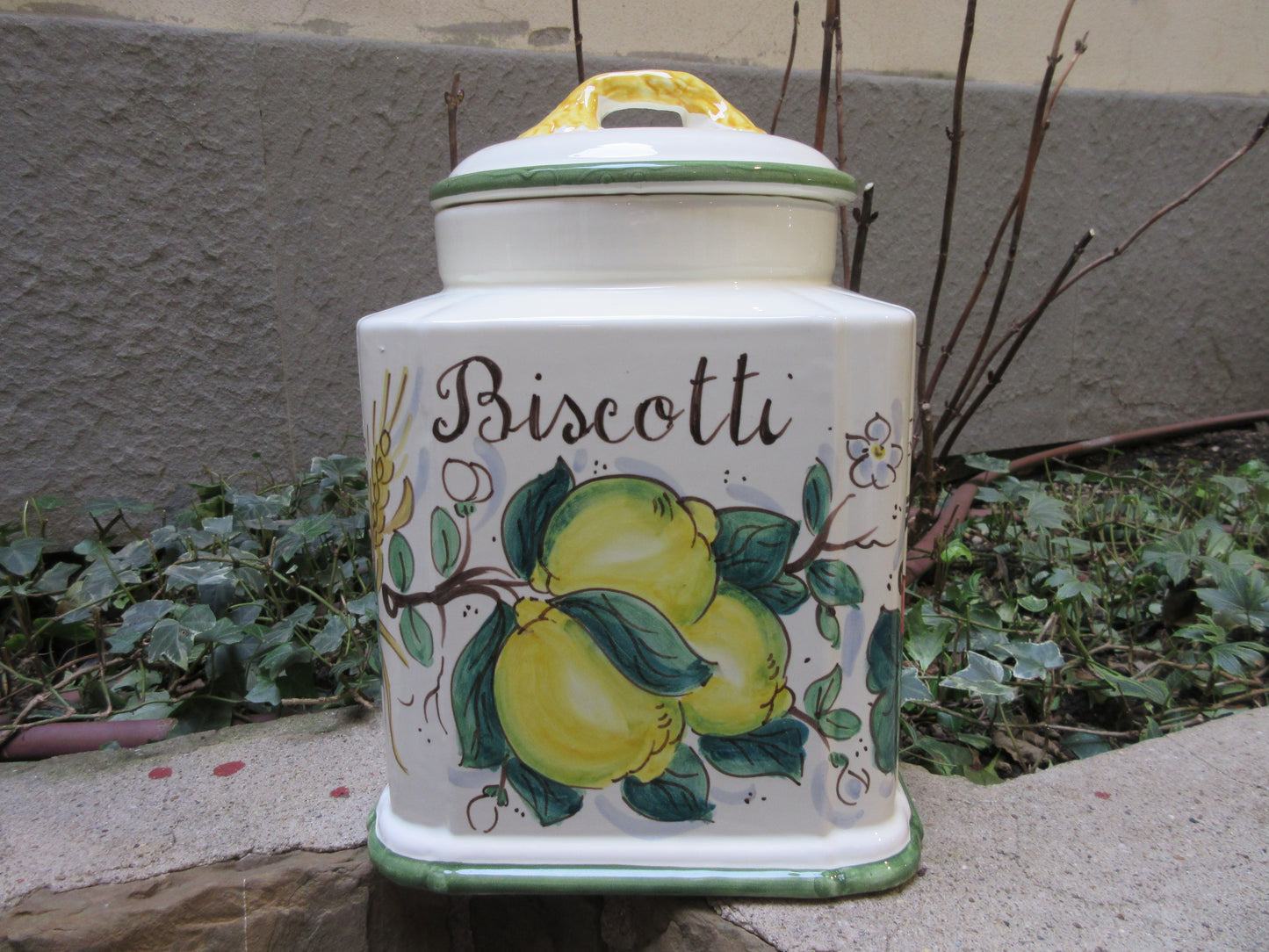 Barattolo per biscotti in ceramica