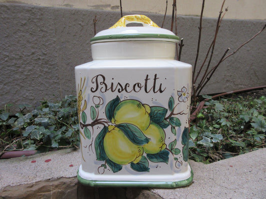 Barattolo per biscotti in ceramica