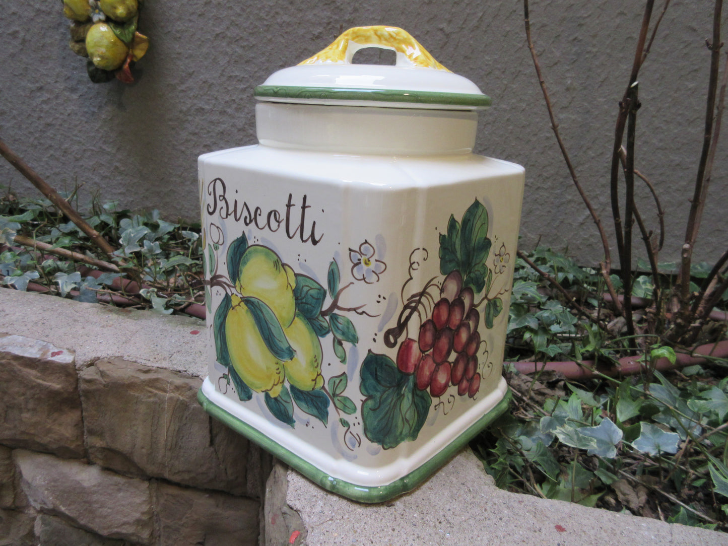 Barattolo per biscotti in ceramica