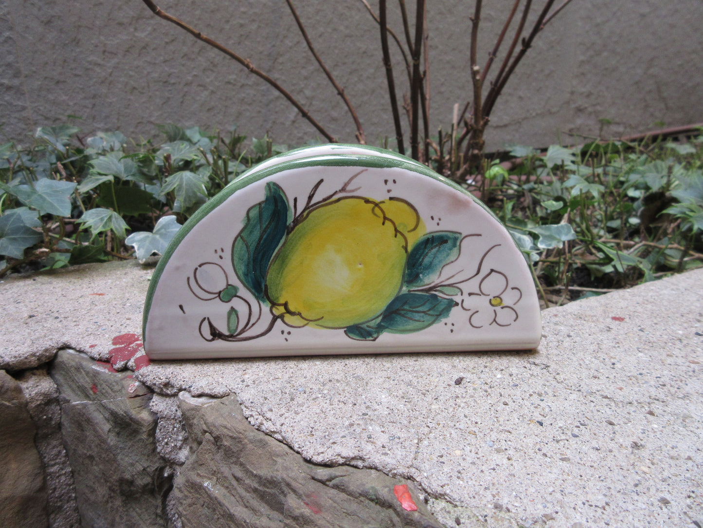 Porta tovaglioli in ceramica