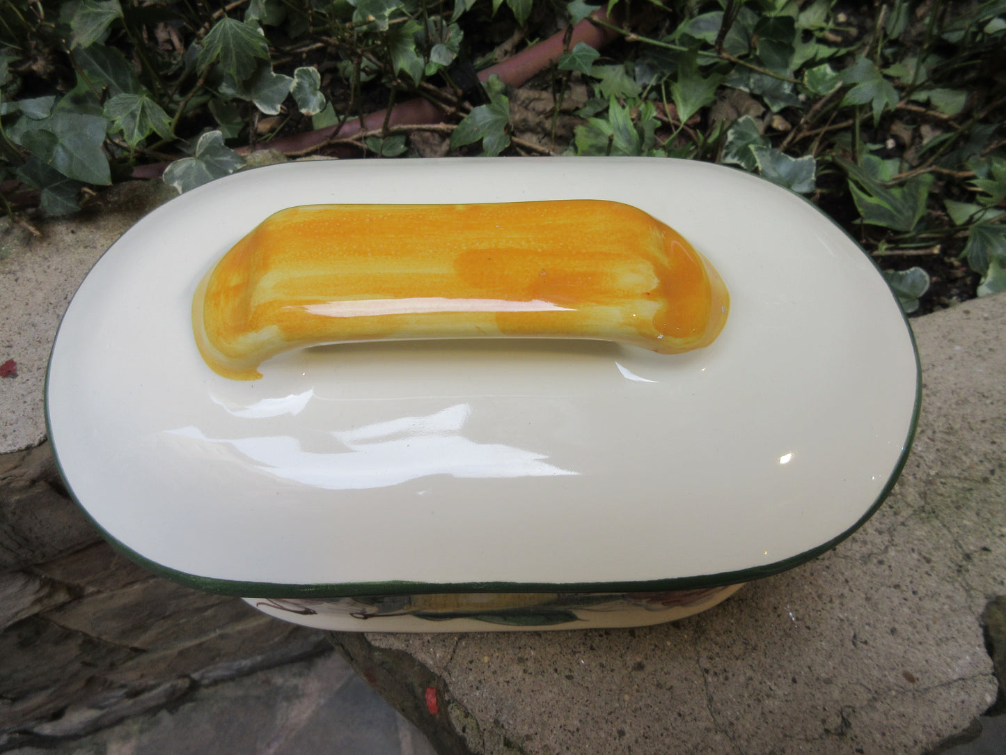 Barattolo contenitore in ceramica