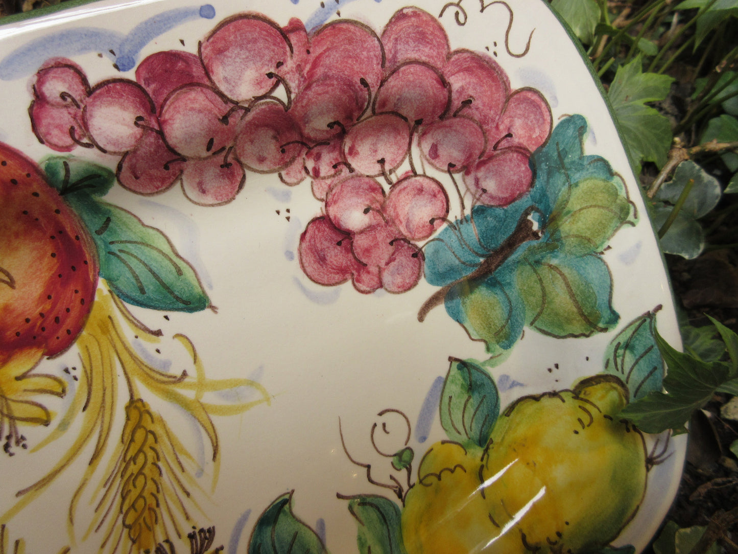 Piatto rettangolare in ceramica