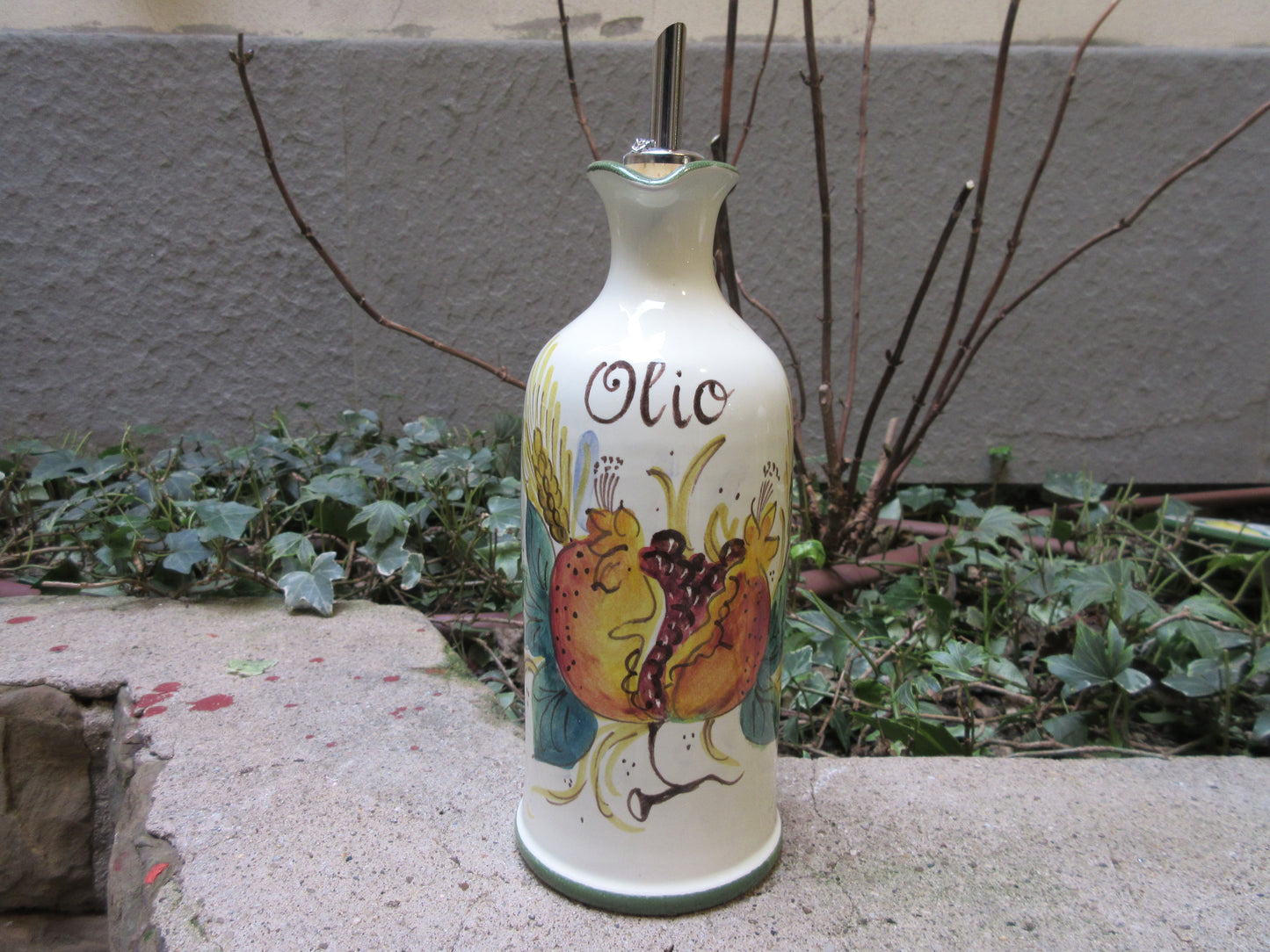 distributore di olio in ceramica